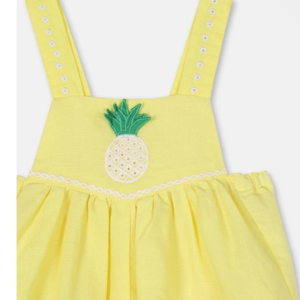 Stella McCartney Kids Yellow Pineapple One Piece - Picture 3 of 5